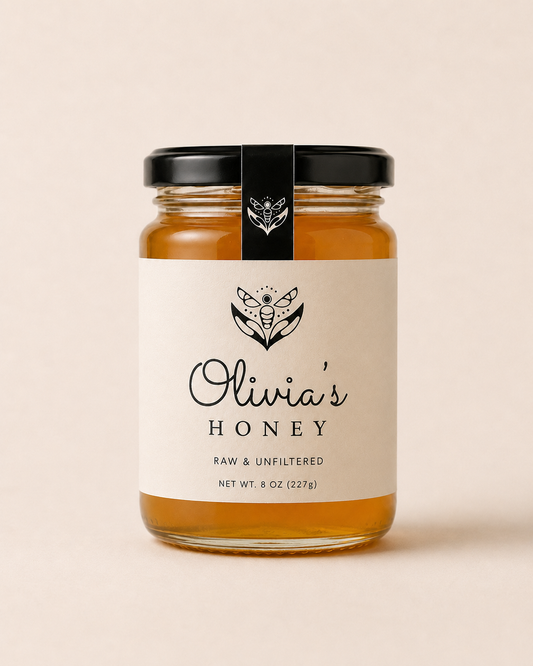 Raw & Unfiltered Honey, 8 oz